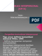 Komunikasi Interpersonal (Kip