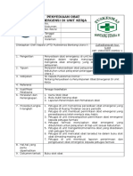 8.2.6.1 SOP Penyediaan Obat Emergensi Di Unit Kerja