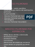 ABSCESO PULMONAR