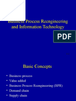 Business Process Reengineering and Information Technology