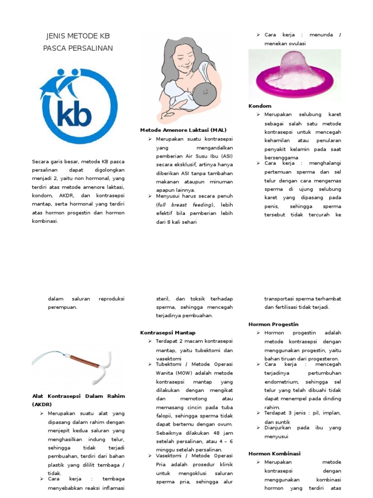 Jenis Jenis Kontrasepsi Menurut Bkkbn - Delinewstv