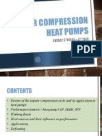  Vapour Compression Heat Pumps 