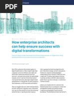 How Enterprise Architects Can Help Ensure Success With Digital Transformations