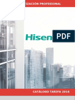 Tarifa Profesional Hisense 2016 PDF