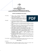 SK Rektor - Pembaharuan Dan Pengangkatan Mentor CB UMC PDF