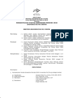 SK Rektor - Pembentukan Panitia Sarasehan Periode 2010 UMC PDF