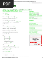 Kunci Gitar Bila Cinta Didusta - Screen Chord Dasar Kunci Gitar & Lirik Lagu ©ChordTela PDF