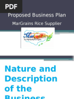 Proposed Business Plan