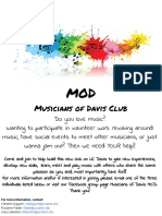 Musicians of Davis Club