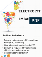 Electrolyte Imbalance