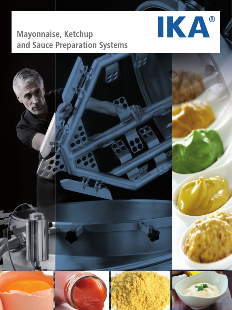 Mayonnaise, Ketchup and Sauce Preparation Systems Download Free PDF