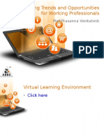 E-Learning Trends and Opportunities For Working Professionals