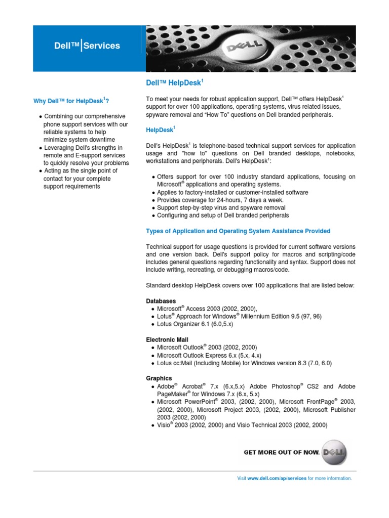 Helpdesk Brochure Sg Spyware Antivirus Software
