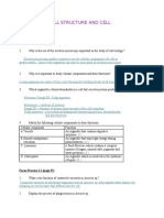 Chapter 2: Cell Structure and Cell Organisation: Textbook Focus Practise 2.1 (Page 22)