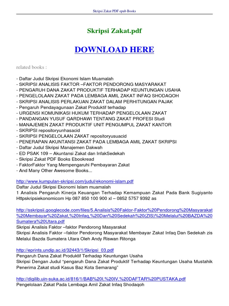 Skripsi Manajemen Pemasaran Undip Pdf Ide Judul Skripsi Universitas