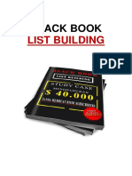 BlackBook List Building