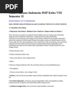 Download Materi Bahasa Indonesia SMP Kelas VIII Semester Bab IV by Rhyo CiscTmk SN325906205 doc pdf