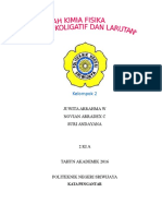 Download Makalah Sifat Koligatif Dan Larutan by Juwita Arrahma Wijayanti SN325908009 doc pdf