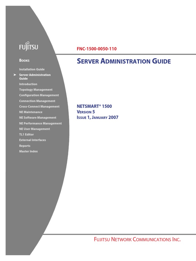 Netsm110 - Server Administration Guide | PDF | Password | Databases
