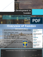 Real Sector Development in Sweden