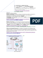 Meaning of Computer Networks