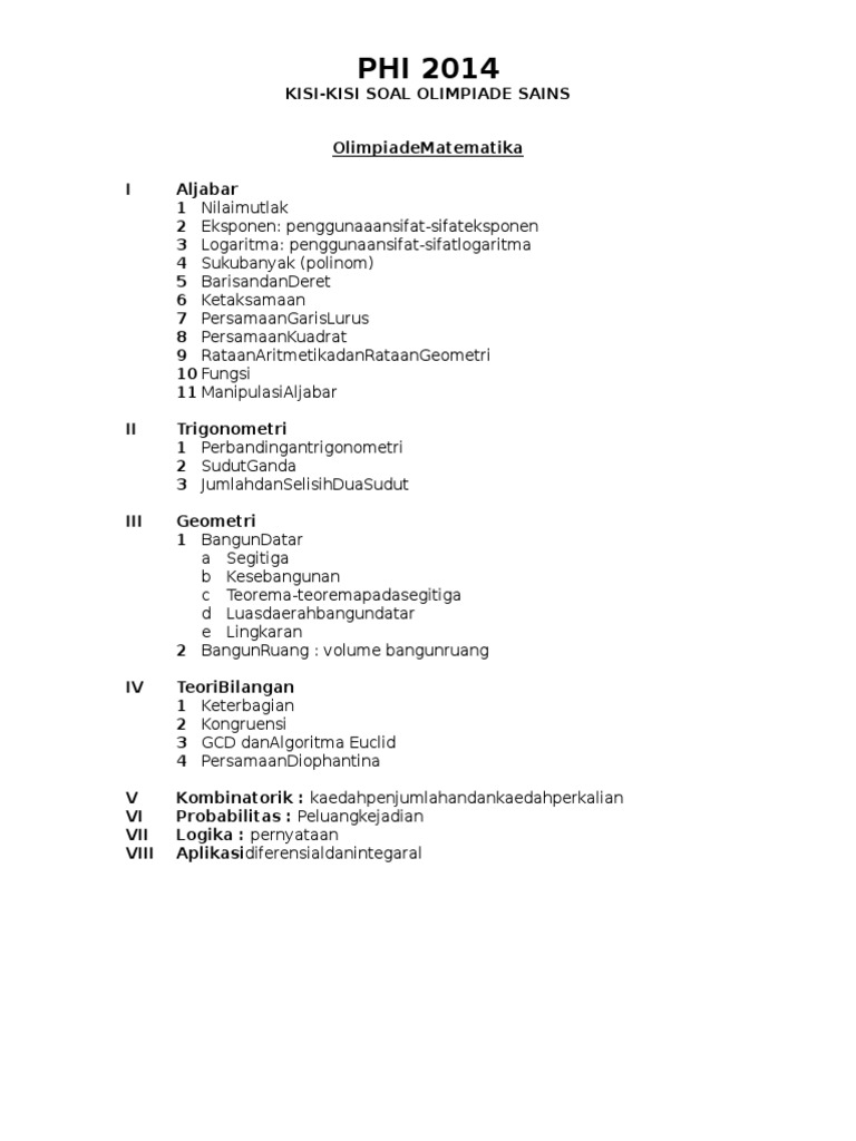 Kisi Kisiolimpiadesains