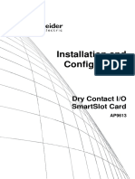 Installation and Configuration: Dry Contact I/O Smartslot Card