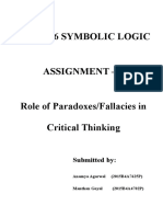 fallacies paradox and critical thinking