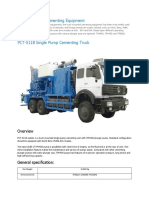 PCT-511B Single Pump Cementing Truck
