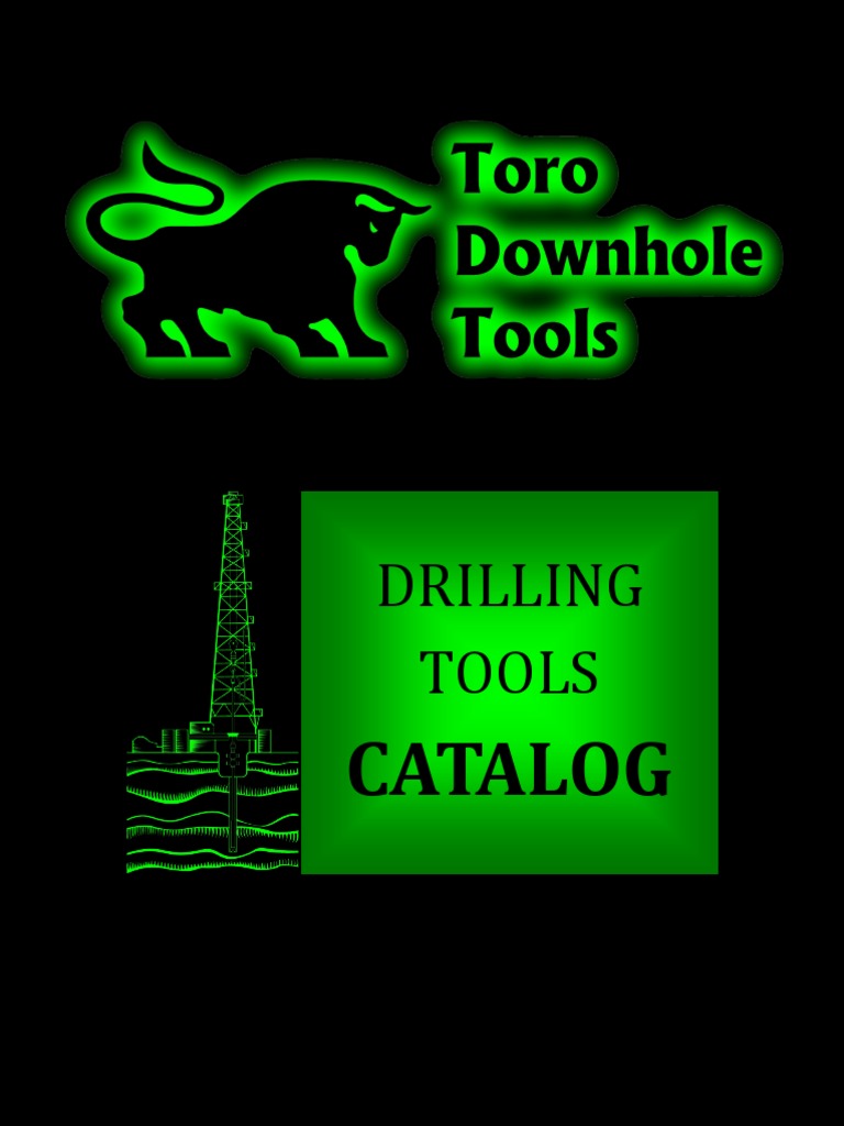 Toro Drilling Tools Catalog PDF Electric Motor Civil Engineering