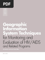 GIS Techniques for M&E of Hiv