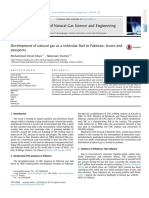 Development of Natural Gas As A Vehicular Fuel in Pakistan: Issues and Prospects