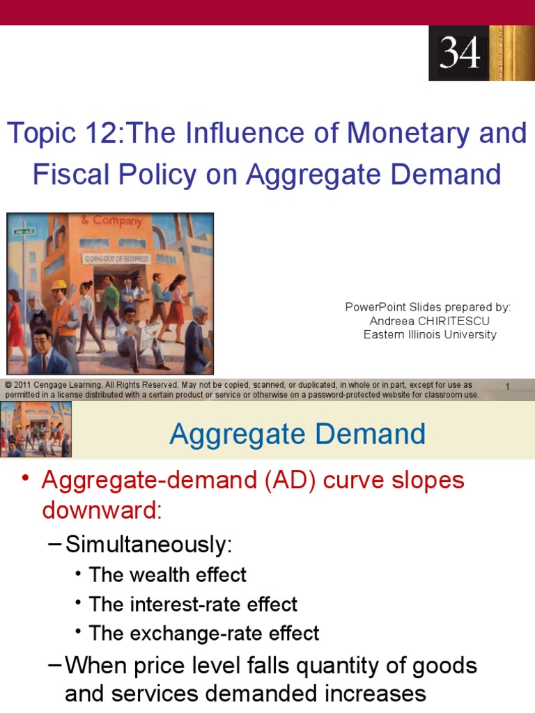t12. Monetary and Fiscal Policy On Aggregate Demand | PDF | Fiscal ...