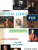 British Lords: Lord Cornwallis