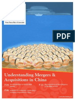 Mergers Acquisitions in China