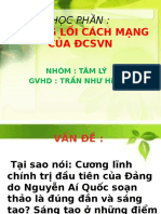 Cuong Linh Chinh Tri Dau Tien Cua Dang CSVN