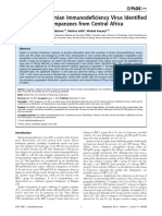 REF 14 New Strain of Simian Immunodeficiency Virus Identified PDF