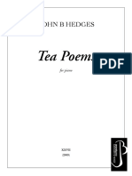 Tea Poems (2009)