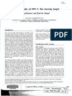 REF 16 Genetic Diversity of Hiv 1 The Moving Target PDF