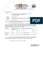 Anti-Illegal Drugs Campaign Spot Report