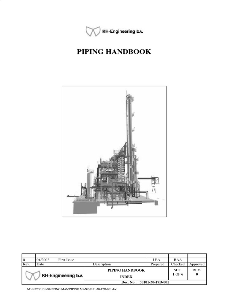 Piping Handbook PDF Pipe (Fluid Conveyance) Ton