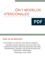 Atención y Modelos Atencionales 2