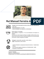 Rui Costa - Curriculo