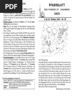 Pfarrblatt Oktober 16