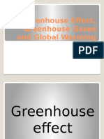 Greenhouse Effect, Greenhouse Gases and Global Warming