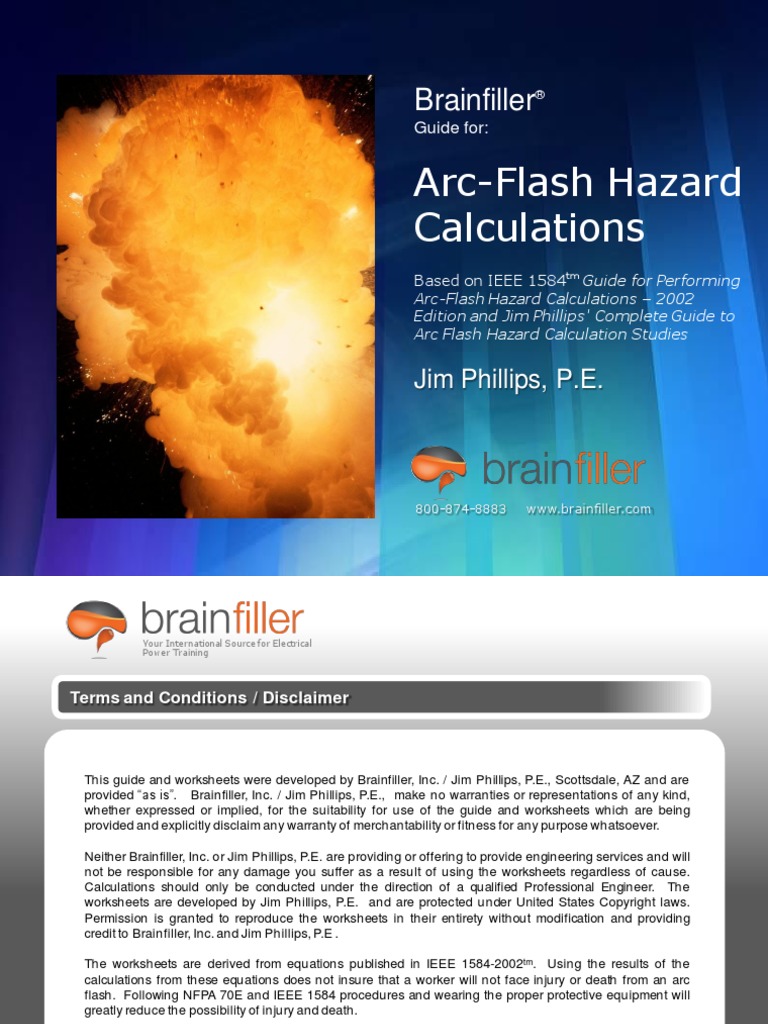 Arc Flash Calculation Guide Jim Phillips | Electric Power ...