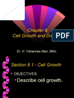 Cell Growth and Division: Dr. H. Yohannes Alen, MSC