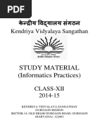 Study Material XII IP