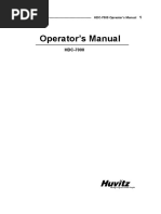 HDC-7000 Operation Manual