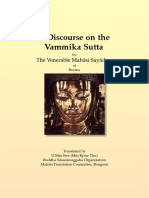 Discourse On The Vammika - Sutta - Mahasi Sayadaw-1965